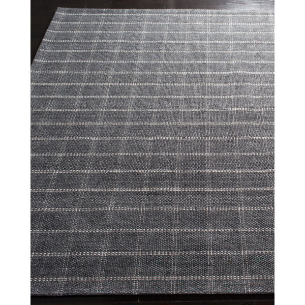 Lauren Ralph Lauren Tamworth Handmade Flatweave Charcoal Rug & Reviews